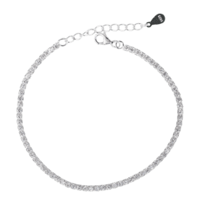 Lắc tay Bạc KFJ dây full đá nhỏ 2,5mm - 1411